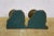 Antique McClelland Barclay Art Deco Bronze Mushroom Frog Bookend Sculptures 4.5" For Sale - Image 10 of 13