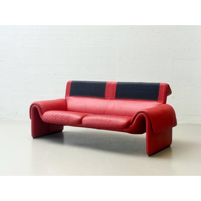 DS-2011 Leather Sofa from De Sede, 1980s For Sale - Image 13 of 16