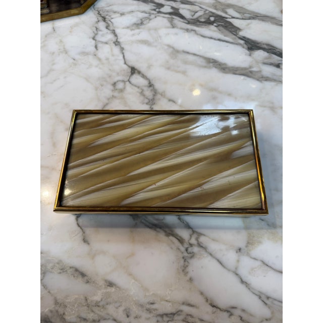 Vintage Italian Mid-Century Luxury Box For Sale - Image 4 of 5