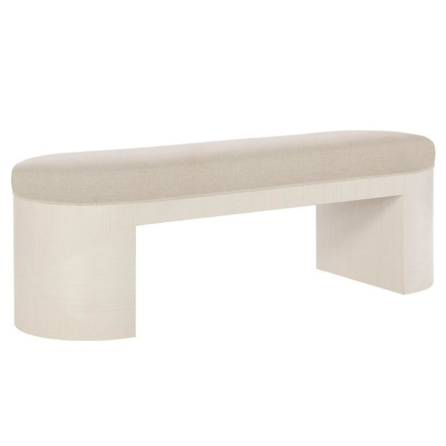Bloomingdale's Bloomingdales Bernhardt Axiom Bench For Sale - Image 4 of 8