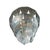 Ceiling lamp with a gilded brass ring structure. It is composed of Murano glass lobes, each individually handcrafted by...