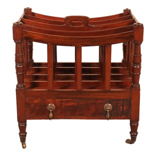 Canterbury in Mahogany, England, 19th Century For Sale