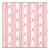 Schumacher X Mark D. Sikes Santa Barbara Ikat Wallpaper in Pink For Sale