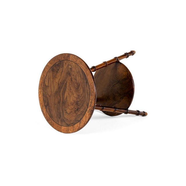 Olive Wood Occasional Table For Sale - Image 3 of 10