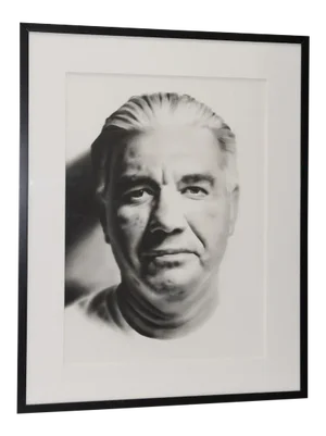 Heidi McFall (American, 20th C.) "Tony #1" Original Charcoal Portrait C.2000