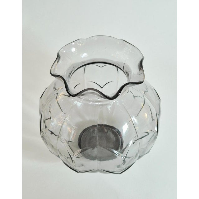 Swedish Modern Model Ove Vase by Edvin Ollers for Elme Glasbruk, 1930s For Sale - Image 3 of 6