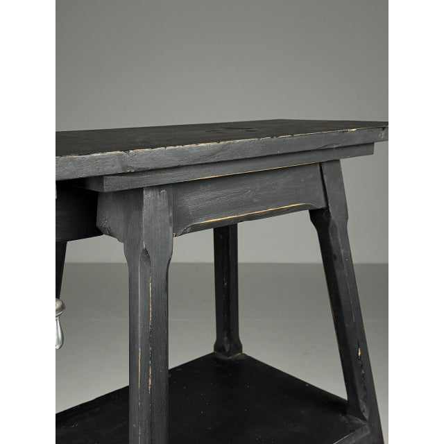 Black Column Sculpture Stand For Sale - Image 11 of 17