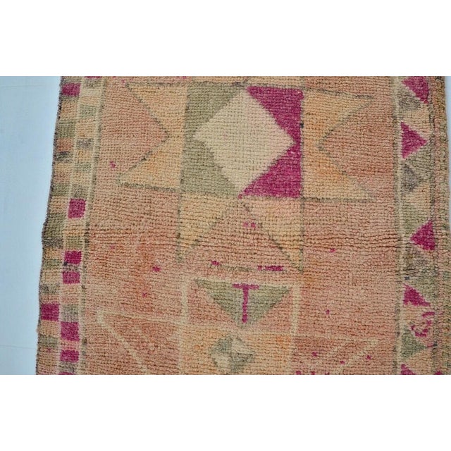 Apricot Tonea Vintage Floral Runner For Sale - Image 10 of 10
