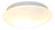 Flat Vintage Ceiling Lamp with White Opal Glass Shade from Steinel, 1980s For Sale