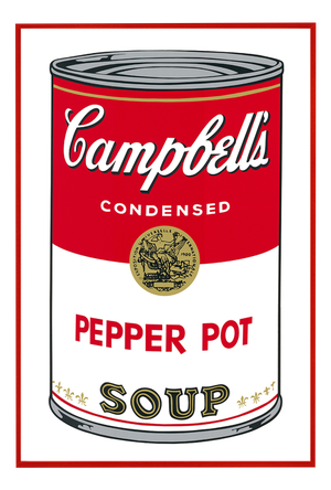 Sunday B. Morning after Andy Warhol, Campbell's Soup, Print