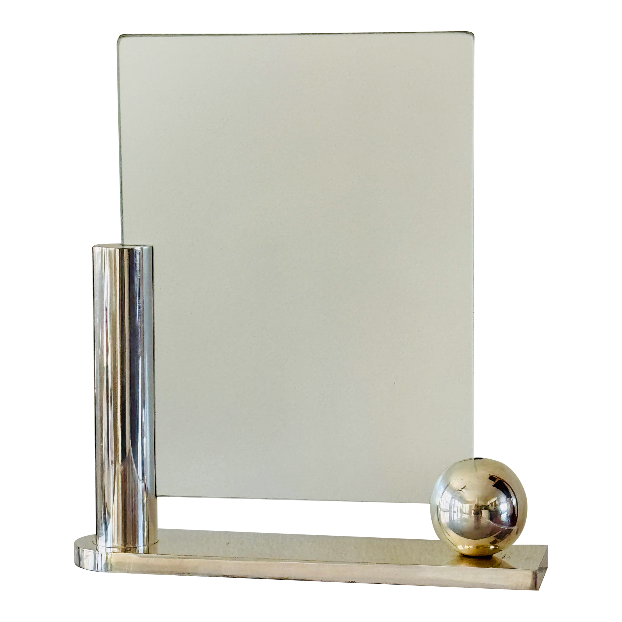 1980s Richard Meier for Swid Powell Silver Plated Picture Frame