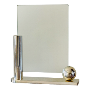 1980s Richard Meier for Swid Powell Silver Plated Picture Frame