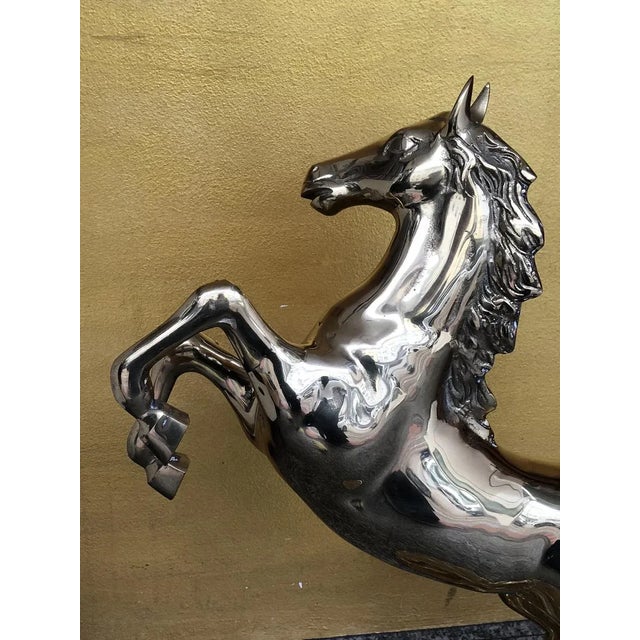 Mid Century Brass Horse, Italy, 1950s For Sale - Image 6 of 14