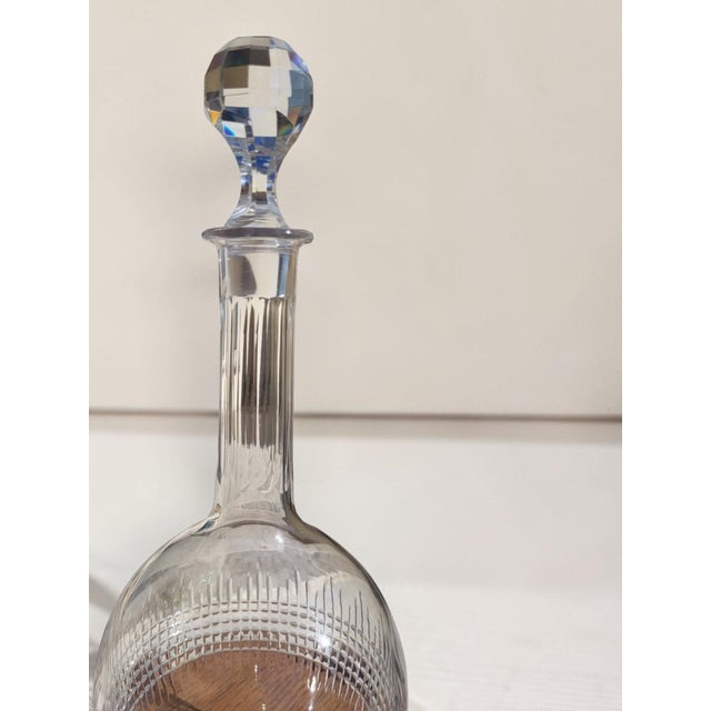 Model Nancy Crystal Decanter from Baccarat, 1930s For Sale - Image 3 of 8