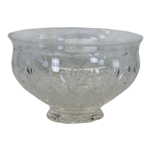 Vintage Waterford Irish Lead Crystal Killarney Pedestal Bowl Centerpiece