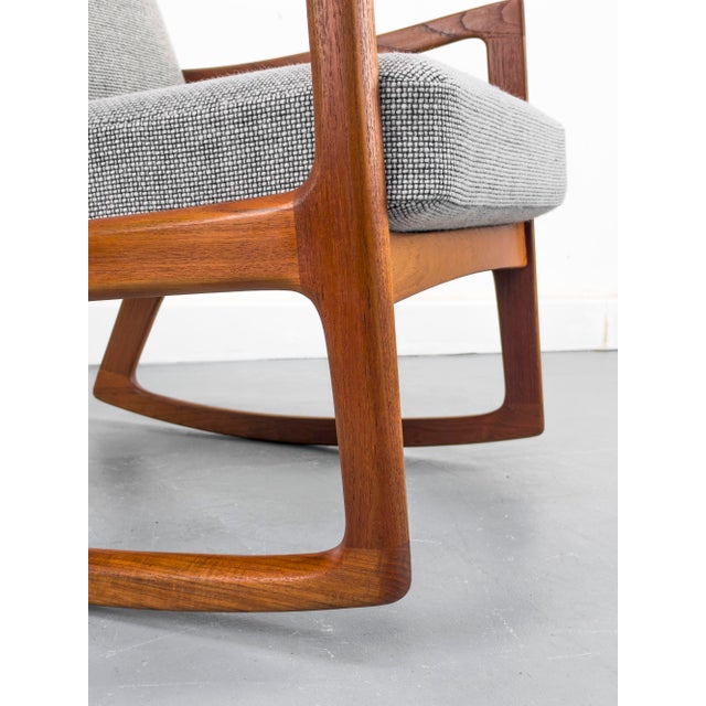 Senator Rocking Chair in Teak by Ole Wanscher for Cado, 1974 For Sale - Image 18 of 18