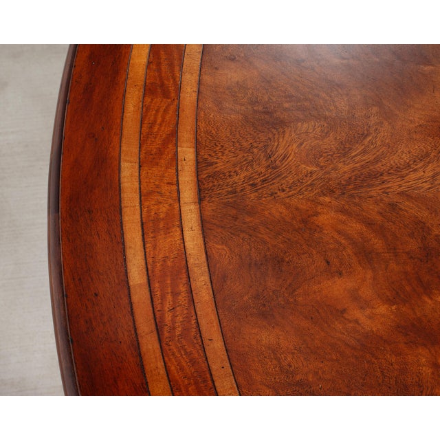 Theodore Alexander "Brooksby Nicolet" Round Dining Table For Sale - Image 16 of 18