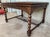 Brown 19th Spanish Baroque Walnut Solomonic Legs Extendable Table With Carved Frame For Sale - Image 8 of 13
