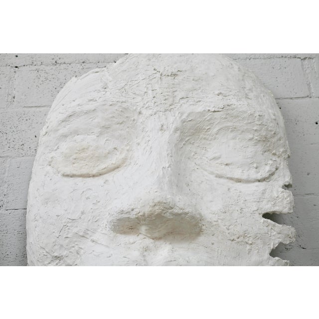 Large Mask, 1970s, Plaster For Sale - Image 18 of 18
