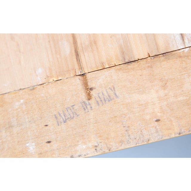 Large Italian Whitewash Giltwood Fluted Wall Brackets Shelves - a Pair For Sale - Image 10 of 11