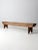 Antique Primitive Bench 7ft For Sale - Image 4 of 14