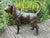 Life-Size Bronze Bloodhound Garden Statue from Christian Maas For Sale - Image 13 of 18