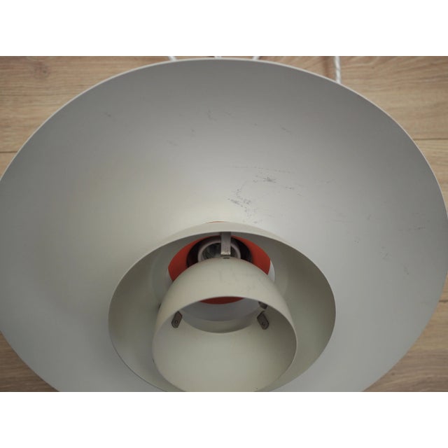 White Danish Pendant Lamp by Poul Henningsen for Louis Poulsen, 1960s For Sale - Image 8 of 11