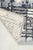 Scandinavian Wool in Black, Grey, and Cream Tones Rya Rug, 1960s For Sale - Image 4 of 5