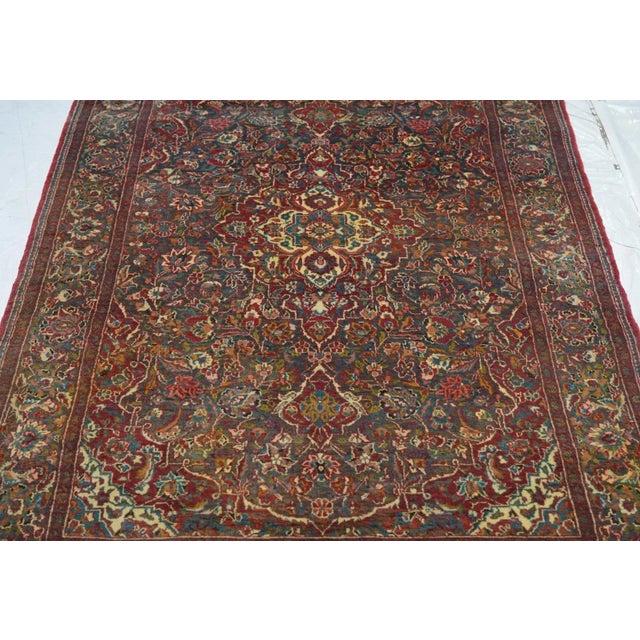 Early 21st Century Kasahan Rug 4'0'' X 6'0'' For Sale - Image 5 of 8
