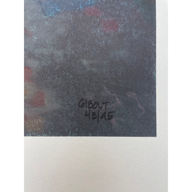 Realism 1999, "Into Town", Archival Iris Giclee on Somerset Textured Watercolor Paper, Artist Jane Gibout For Sale - Image 3 of 4