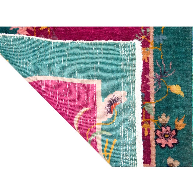 Early 20th Century Chinese Art Deco Rug For Sale - Image 13 of 14