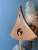 Vintage Teak Wood & Clear Glass Wall Sconce Lamp For Sale - Image 10 of 11