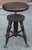 19th Century Oak Revolving Piano Stools With Glass Ball Claw Feet For Sale - Image 4 of 12