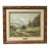 Follini Oil Painting W/Linen Mat Border For Sale