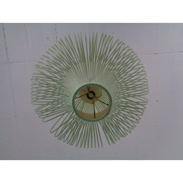 Filigree Spaghetti Ceiling Lamps, Italy, 1950s, Set of 2 For Sale - Image 9 of 18