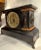 Victorian Seth Thomas Antique Adamantine Black Mantel Clock For Sale - Image 3 of 12