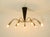 Black Large Mid-Century Modern Brass 9-Arm Sputnik Chandelier, 1950s For Sale - Image 8 of 18