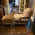 Stoneleigh Ltd. Traditional Mohair and Fabric French Upholstered Custom Lounge Chair With Matching Ottoman For Sale - Image 4 of 8
