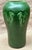 Here we have a arts & crafts period matte green Hampshire vase with flowing floral design from top to bottom , very good...