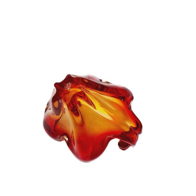 Mid-Century Italian Murano Glass Bowl by Flavio Poli for Mandruzzato, 1950s For Sale - Image 14 of 18