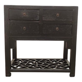 Early 20th Century 4 Drawer Accent Table For Sale