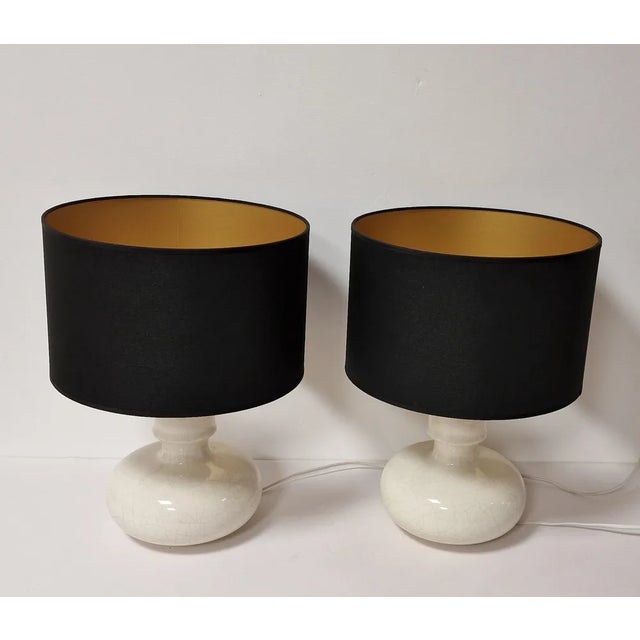 1960s Table Lamps by Ernestine Salerno, 1960s, Set of 2 For Sale - Image 5 of 12