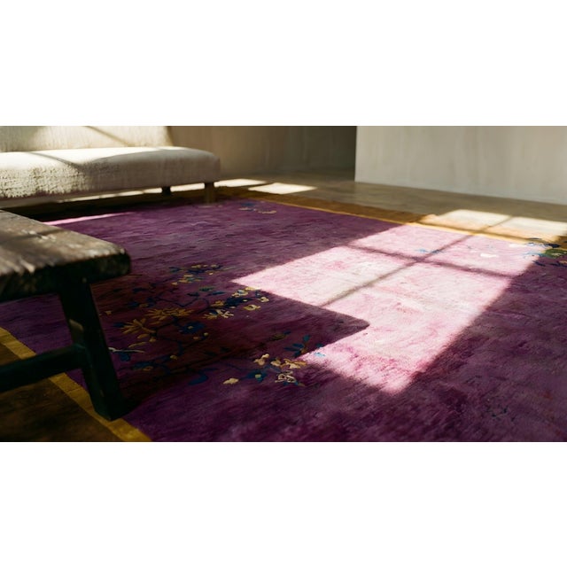 1920s Chinese Art Deco Carpet ( 11' x 16'6" - 335 x 503 ) For Sale - Image 13 of 15