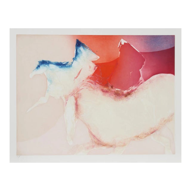 Untitled - III, Jean Richardson Aquatint Etching, Signed and Numbered in Pencil For Sale