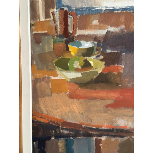 Ingvar Hällgren, Still Life, 1950s, Oil Painting on Canvas, Framed For Sale - Image 16 of 18