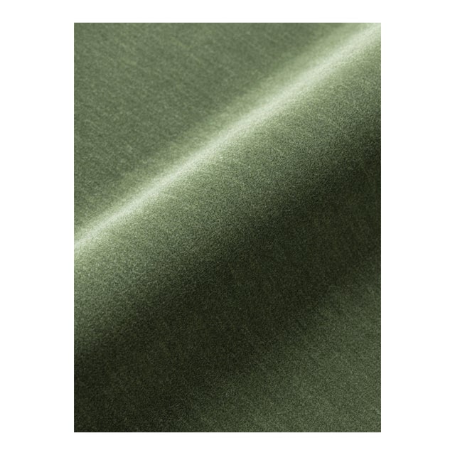 The House of Scalamandré Tudor Velvet Fabric, Spruce For Sale