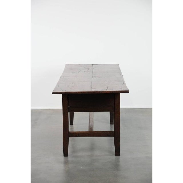 Antique English Oak Dining Table, Early 18th Century For Sale - Image 3 of 18