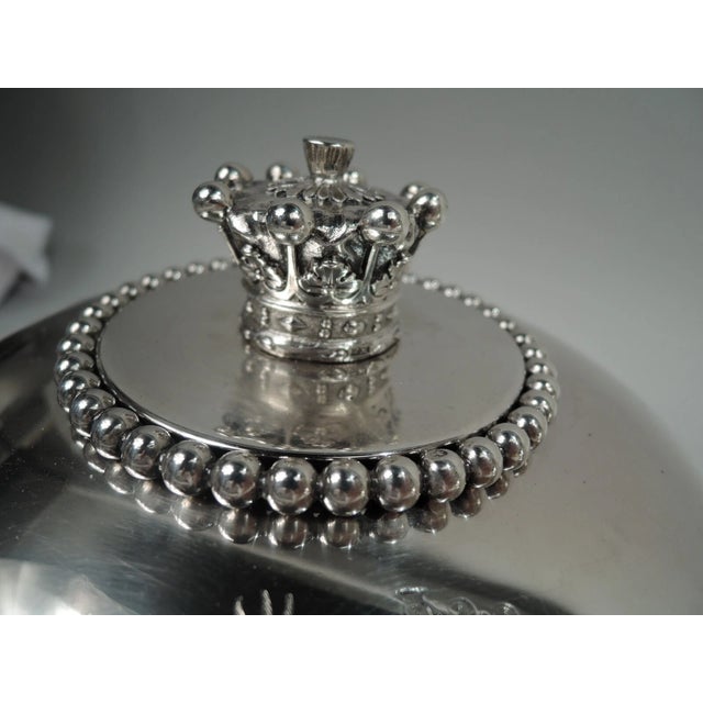 Early 19th Century Early 19th Century Paul Storr Vegetable Dishes Neoclassical Georgian Bowls English Sterling Silver - 2 pcs For Sale - Image 5 of 11