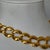 1980s Napier Signed 1980s Gold Tone Graduated Curb Link Statement Necklace For Sale - Image 5 of 12