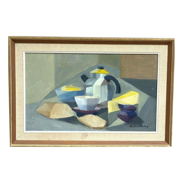 Bo Arne Irehall, Still Life, 1960s, Oil on Canvas, Framed For Sale